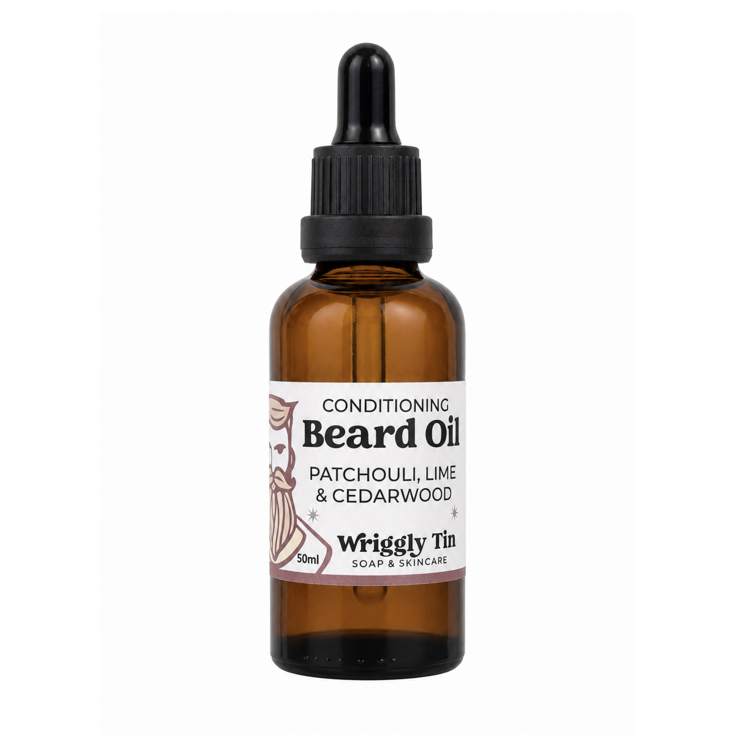 PATCHOULI, LIME & CEDARWOOD BEARD OIL (50ml)