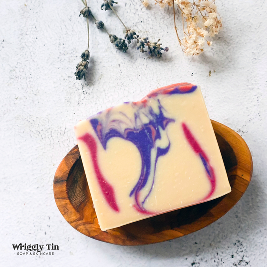 BLACK PLUM & RHUBARB - Goat Milk Soap