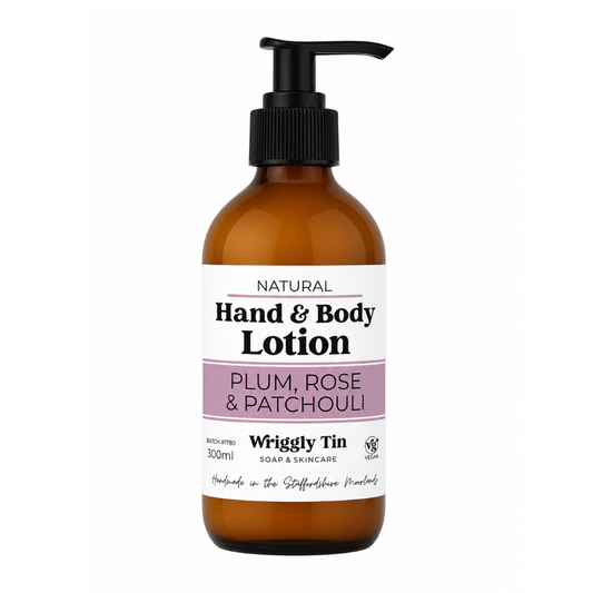 HAND & BODY LOTION - Glass Bottle
