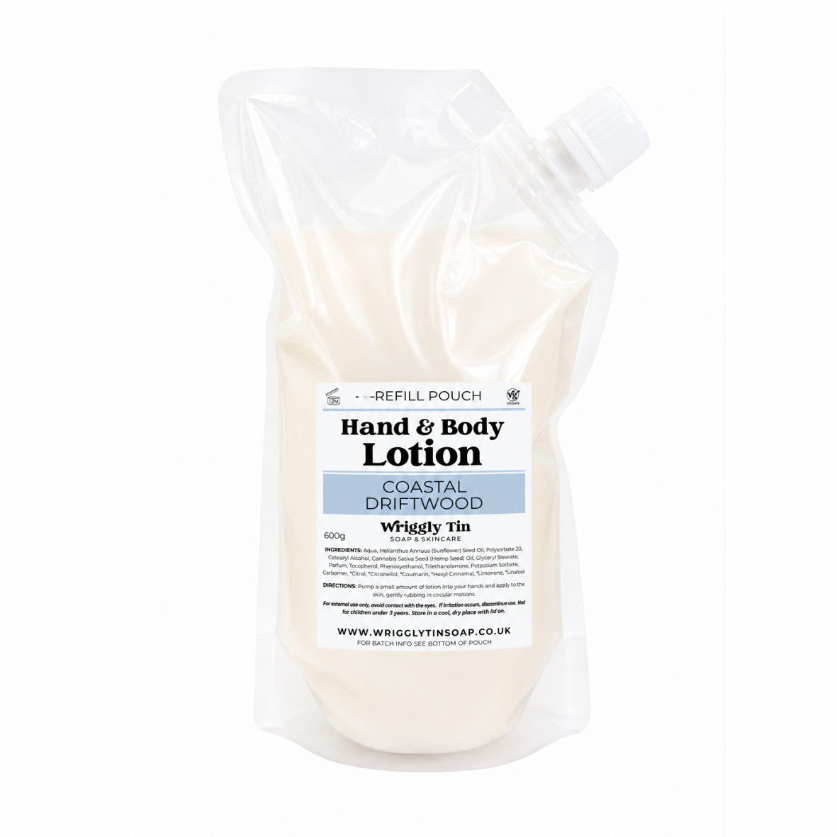 HAND & BODY LOTION - Refill Pouch (600g)