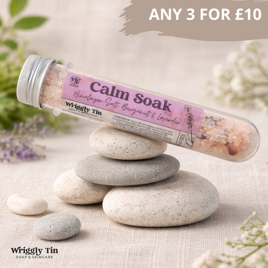 BATH SOAK TUBES - Individual bath shots