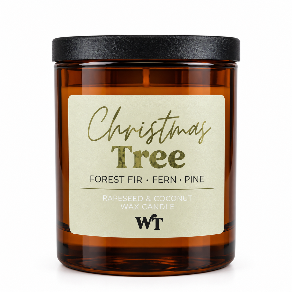 CHRISTMAS CANDLES - Rapeseed + Coconut wax (vegan) approx 30hr burn