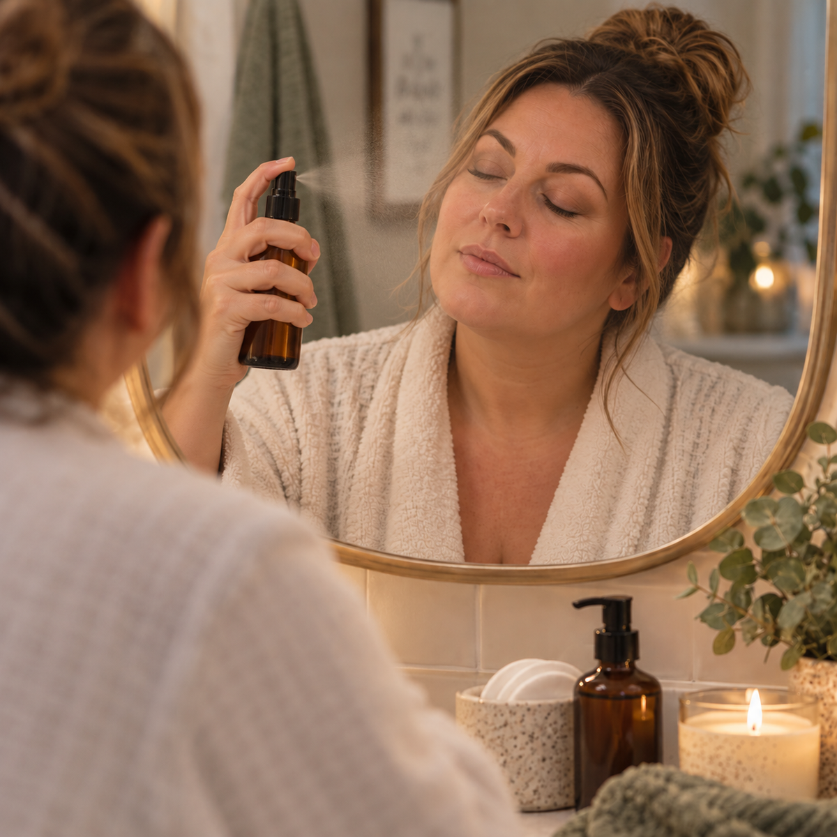 NATURAL FACIAL TONER - With Orange Blossom & Niacinamide (Vit B3)