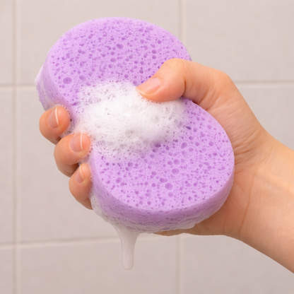EXFOLIATING SOAP FILLED SPONGES - VARIOUS SCENTS (vegan)