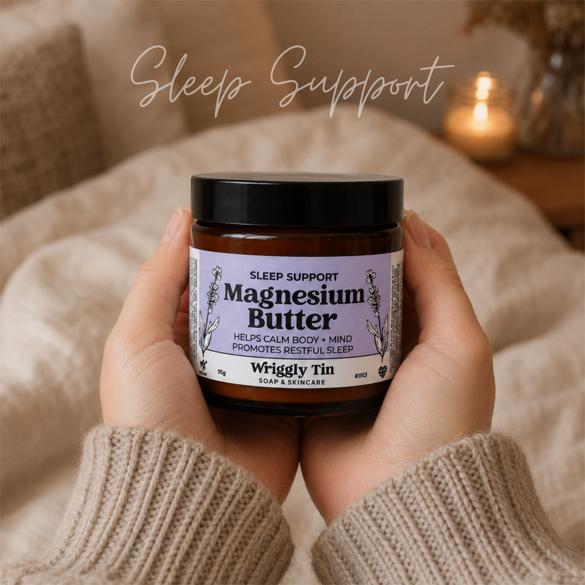 MAGNESIUM SLEEP BUTTER - with relaxing essential oils