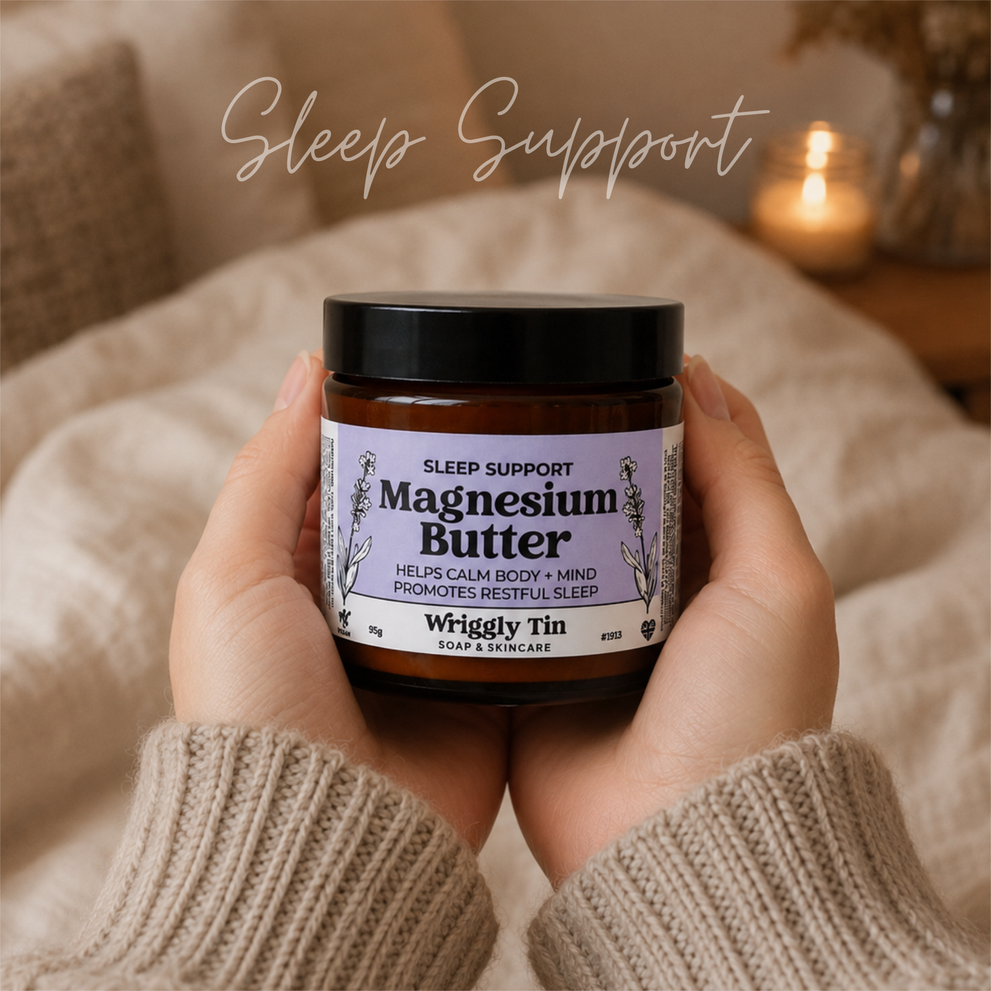 MAGNESIUM SLEEP BUTTER - with relaxing essential oils