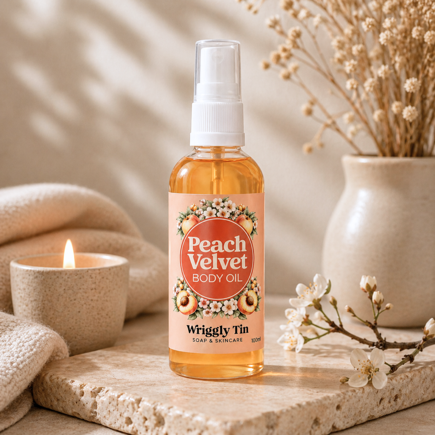 BODY OIL - Peach Velvet