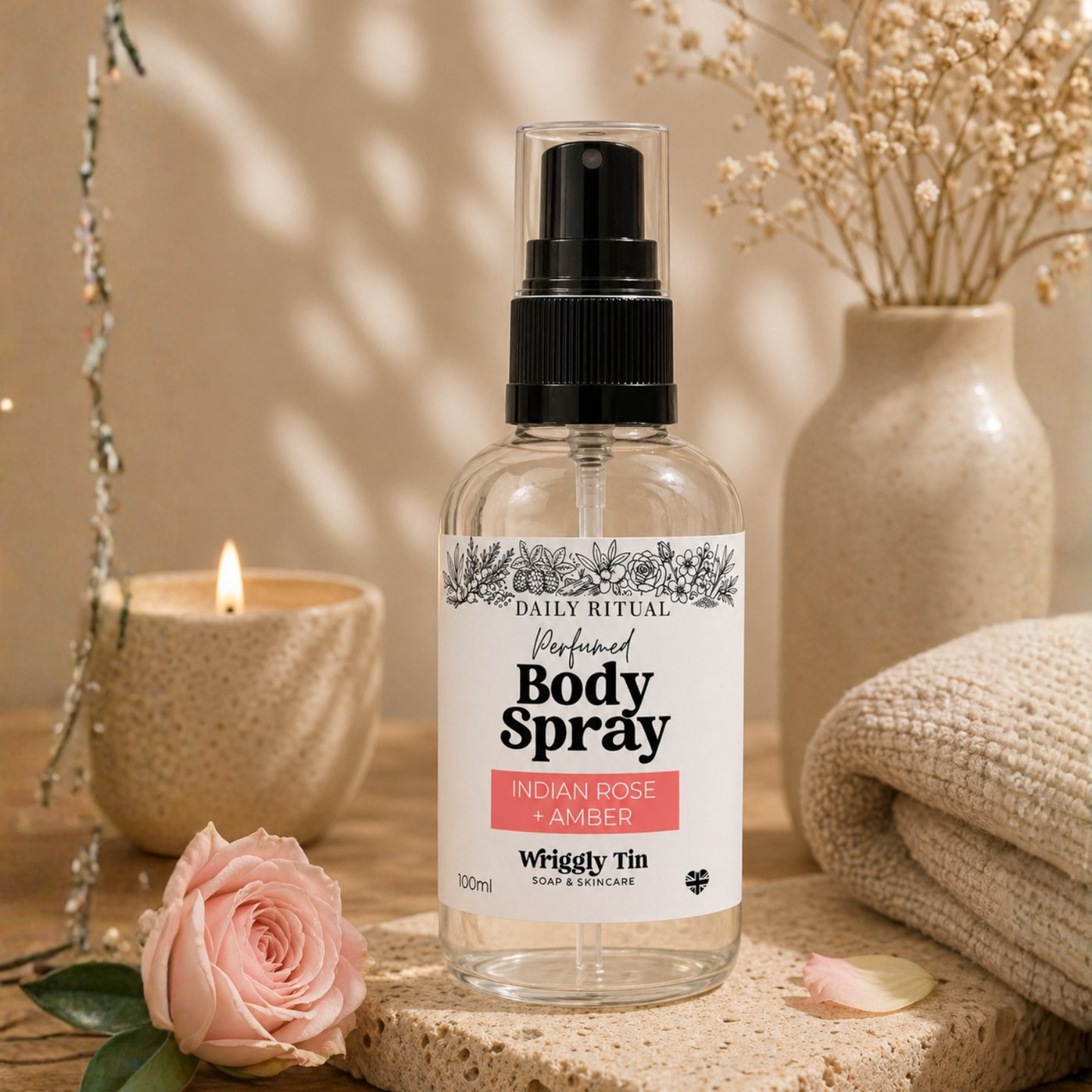 BODY MIST - Indian Rose + Amber