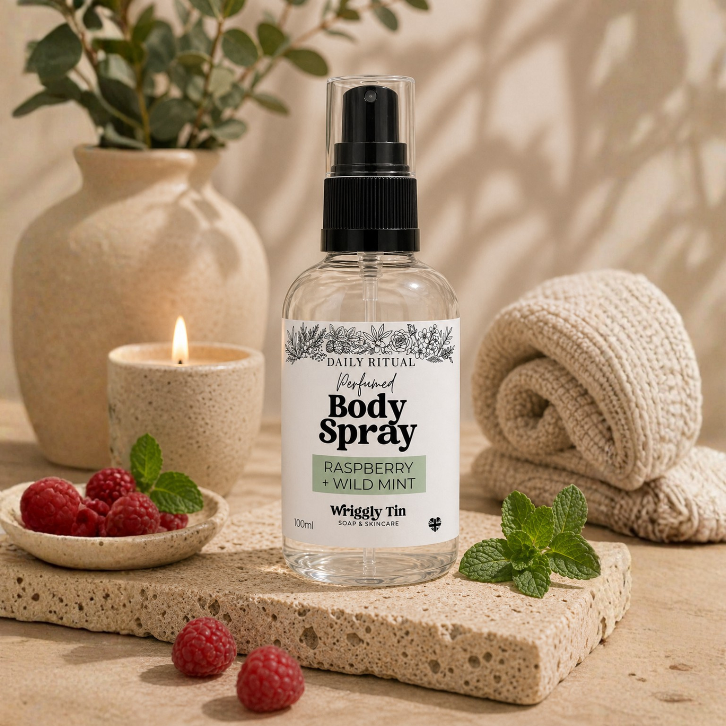 BODY MIST - Raspberry + Wild Mint