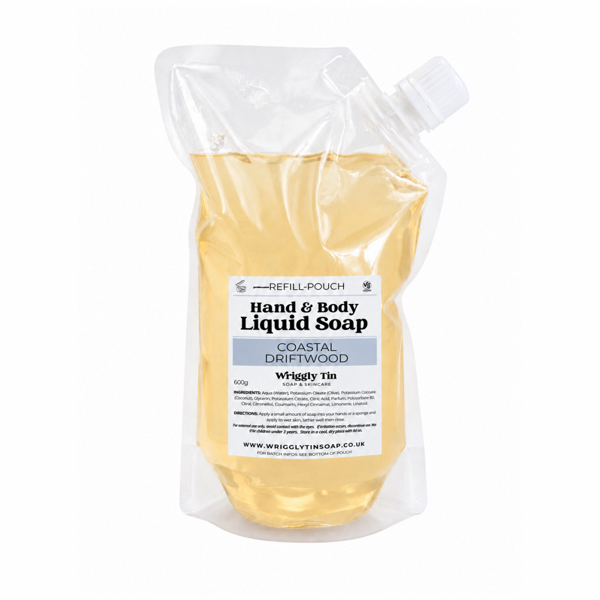 HAND & BODY WASH - Refill Pouch (600g)