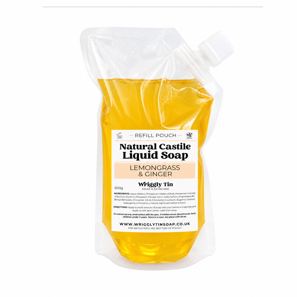 HAND & BODY WASH - Refill Pouch (600g)