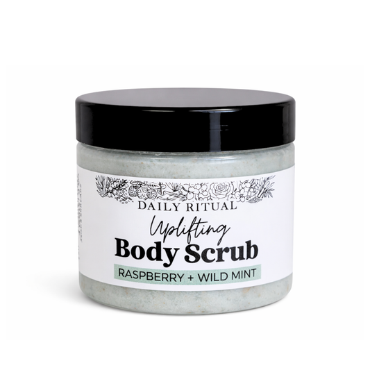 BODY SCRUB - Uplifting Raspberry + Wild Mint