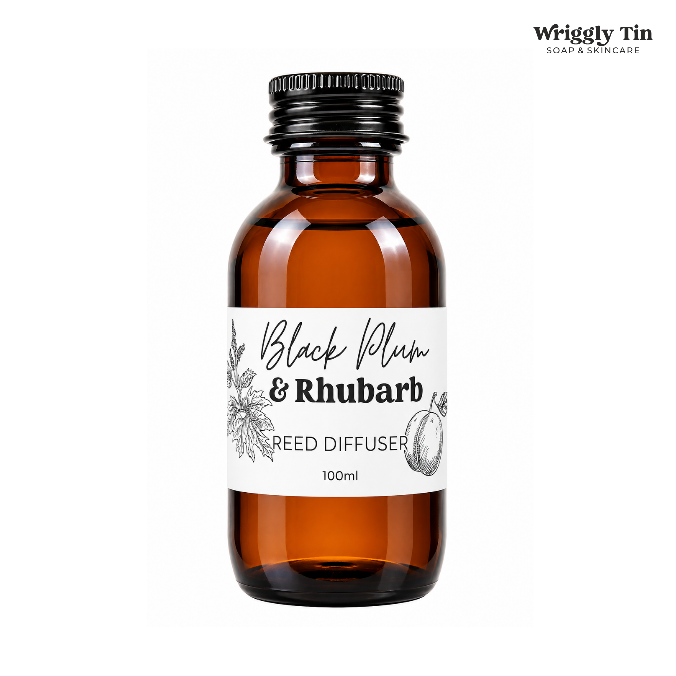 REED DIFFUSER - Dark Plum & Rhubarb