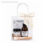 CLAY FACE MASK SET - facemask, aloe vera water + accessories