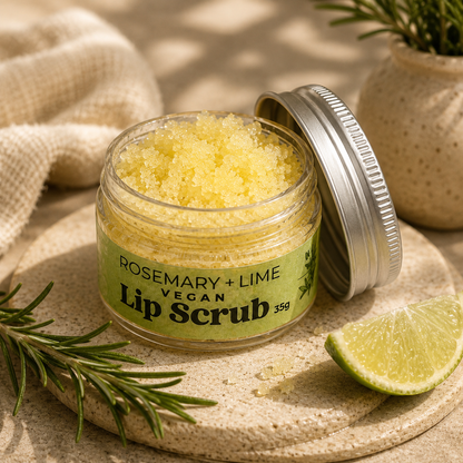 LIP SCRUB - 100% natural, with essential oils