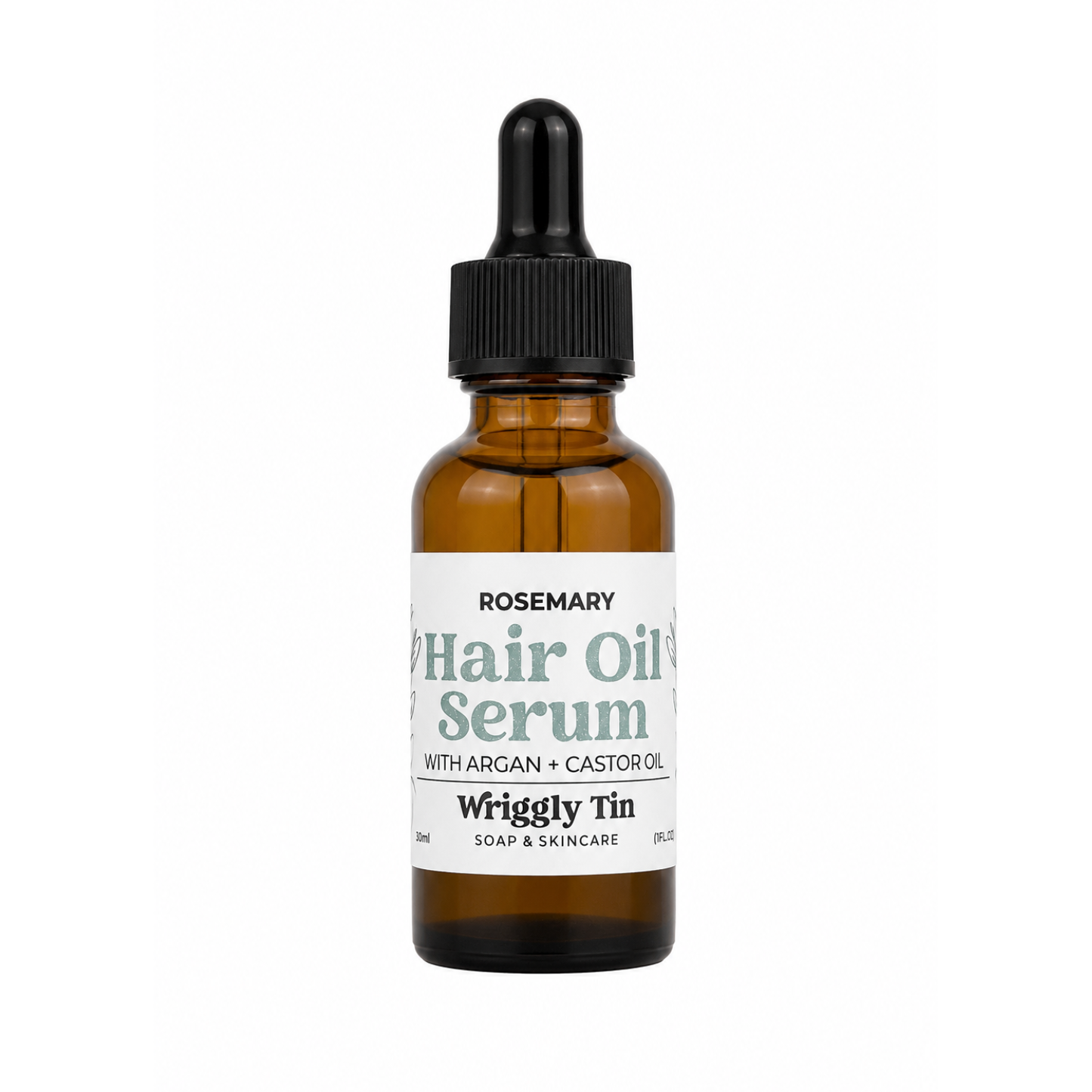 ROSEMARY HAIR OIL SERUM - with rosemary, argan + castor oil to support hair growth
