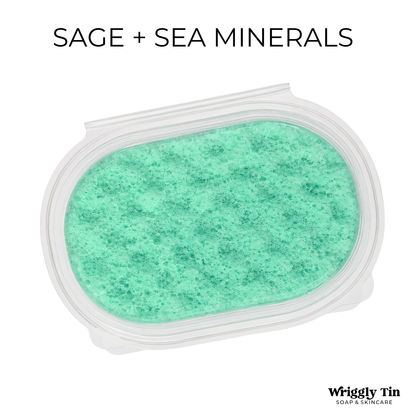 EXFOLIATING SOAP FILLED SPONGES - VARIOUS SCENTS (vegan)