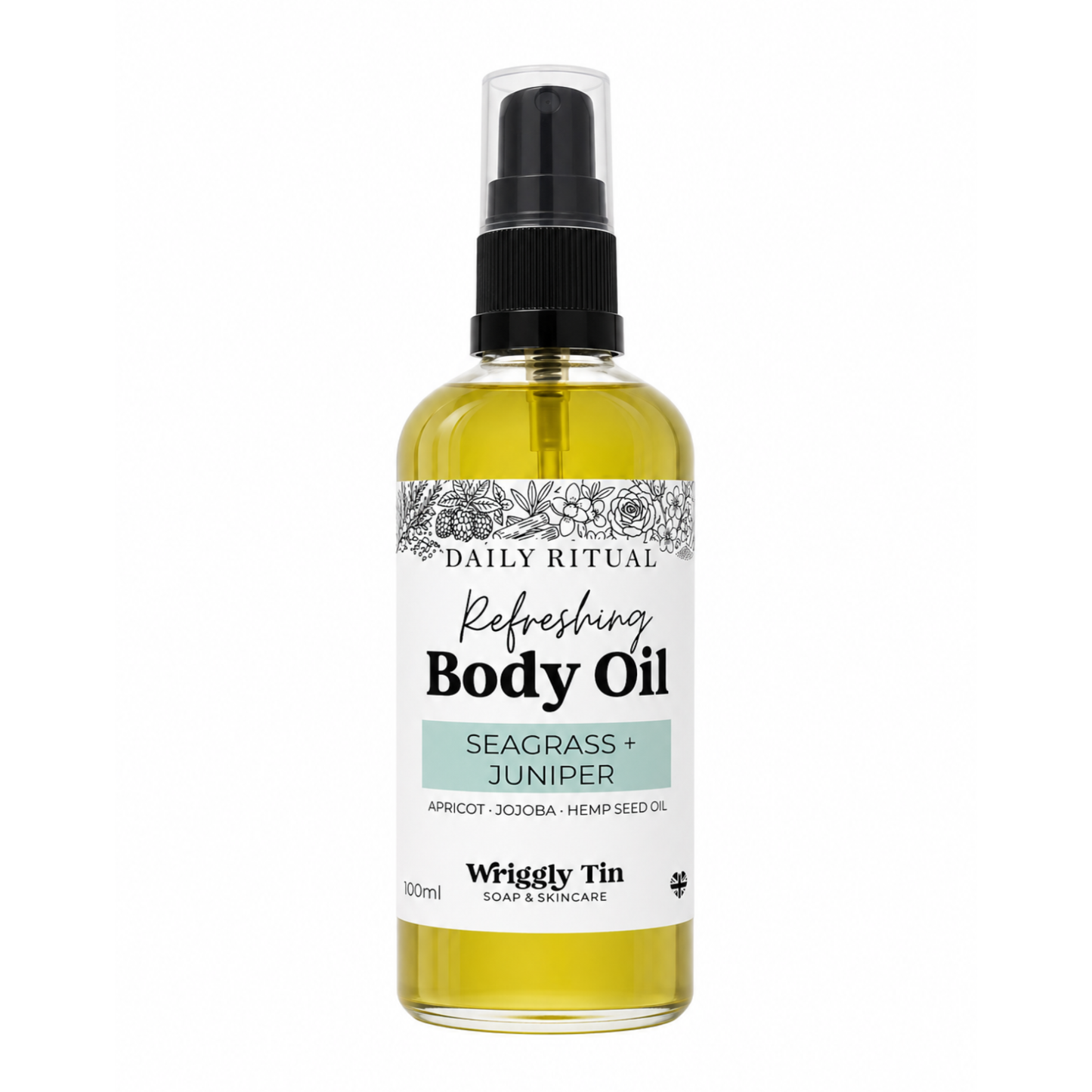 BODY OIL - Refreshing Seagrass + Juniper
