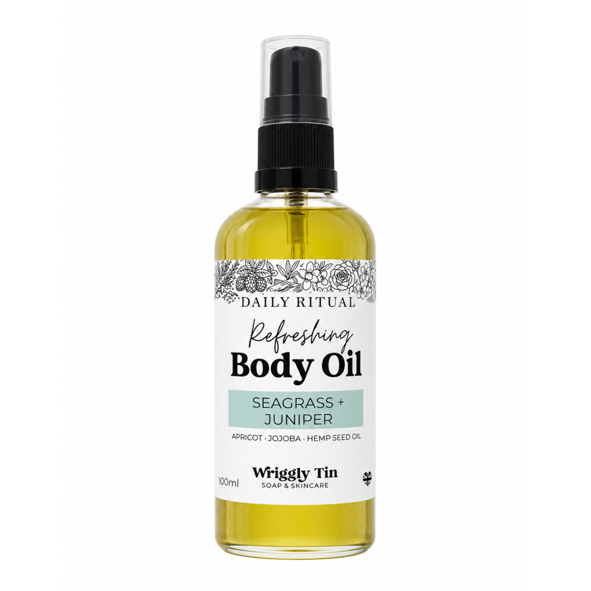 BODY OIL - Refreshing Seagrass + Juniper