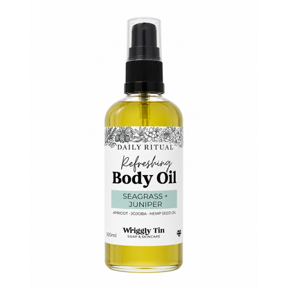 BODY OIL - Refreshing Seagrass + Juniper