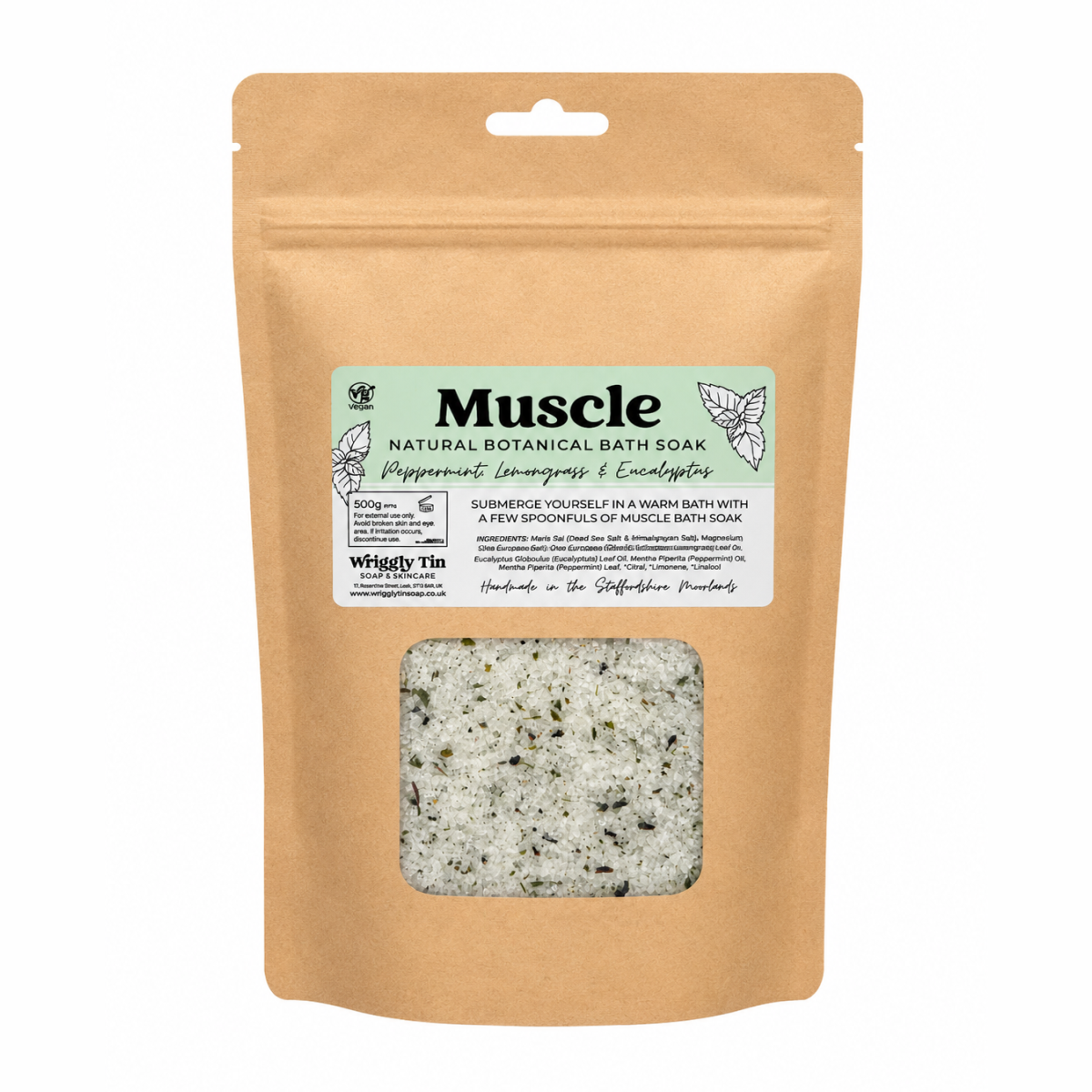 MUSCLE SOAK (NEW BLEND) - with Lavender, Lemongrass & Eucalyptus