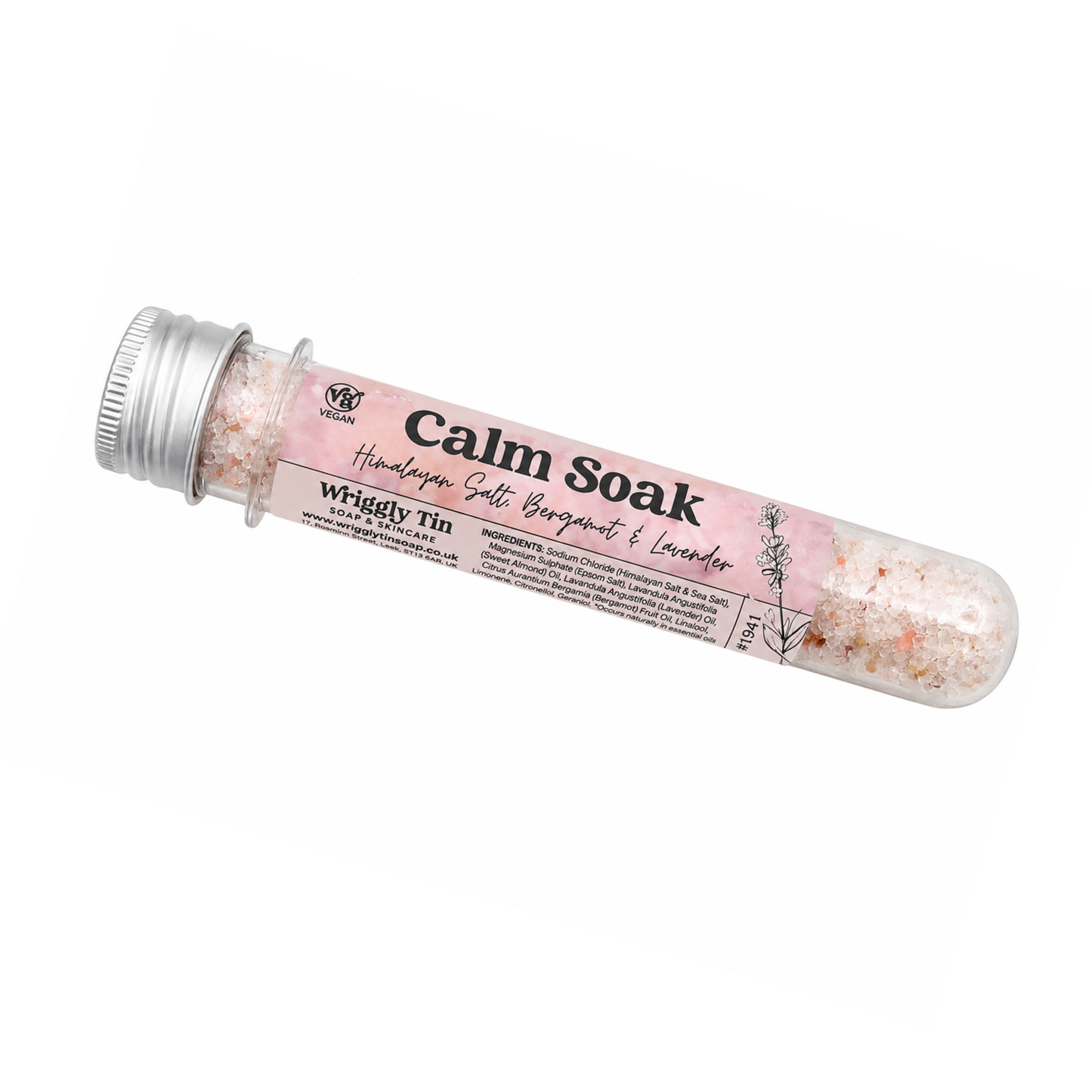 BATH SOAK TUBES - Individual bath shots