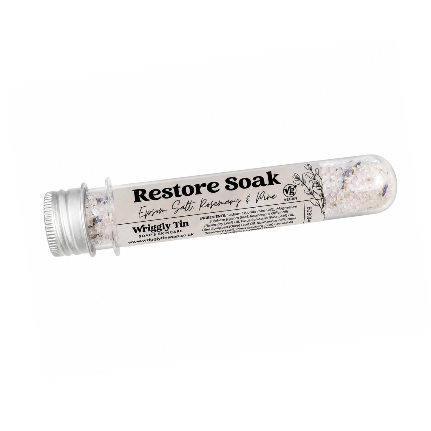 BATH SOAK TUBES - Individual bath shots