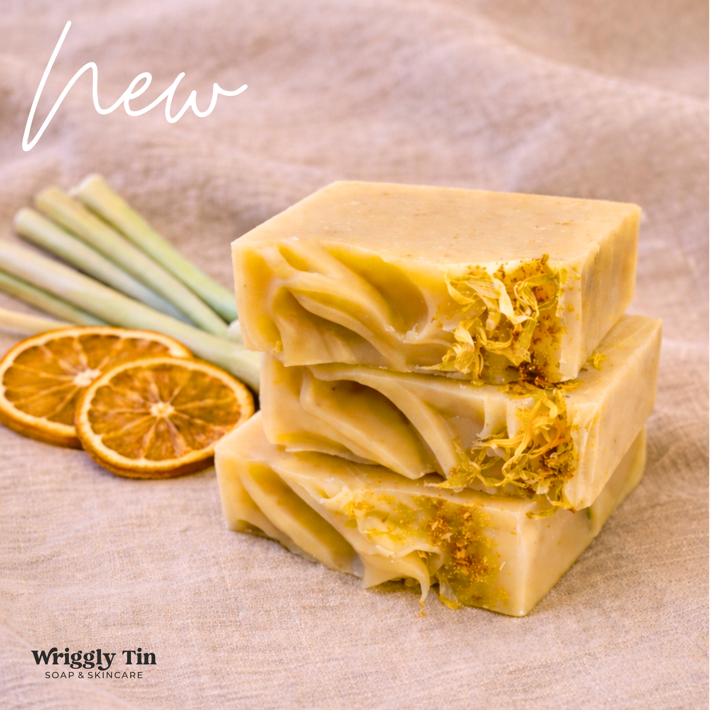 SWEET ORANGE & LEMONGRASS - Goat Milk Soap