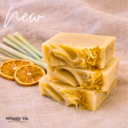 SWEET ORANGE & LEMONGRASS - Goat Milk Soap