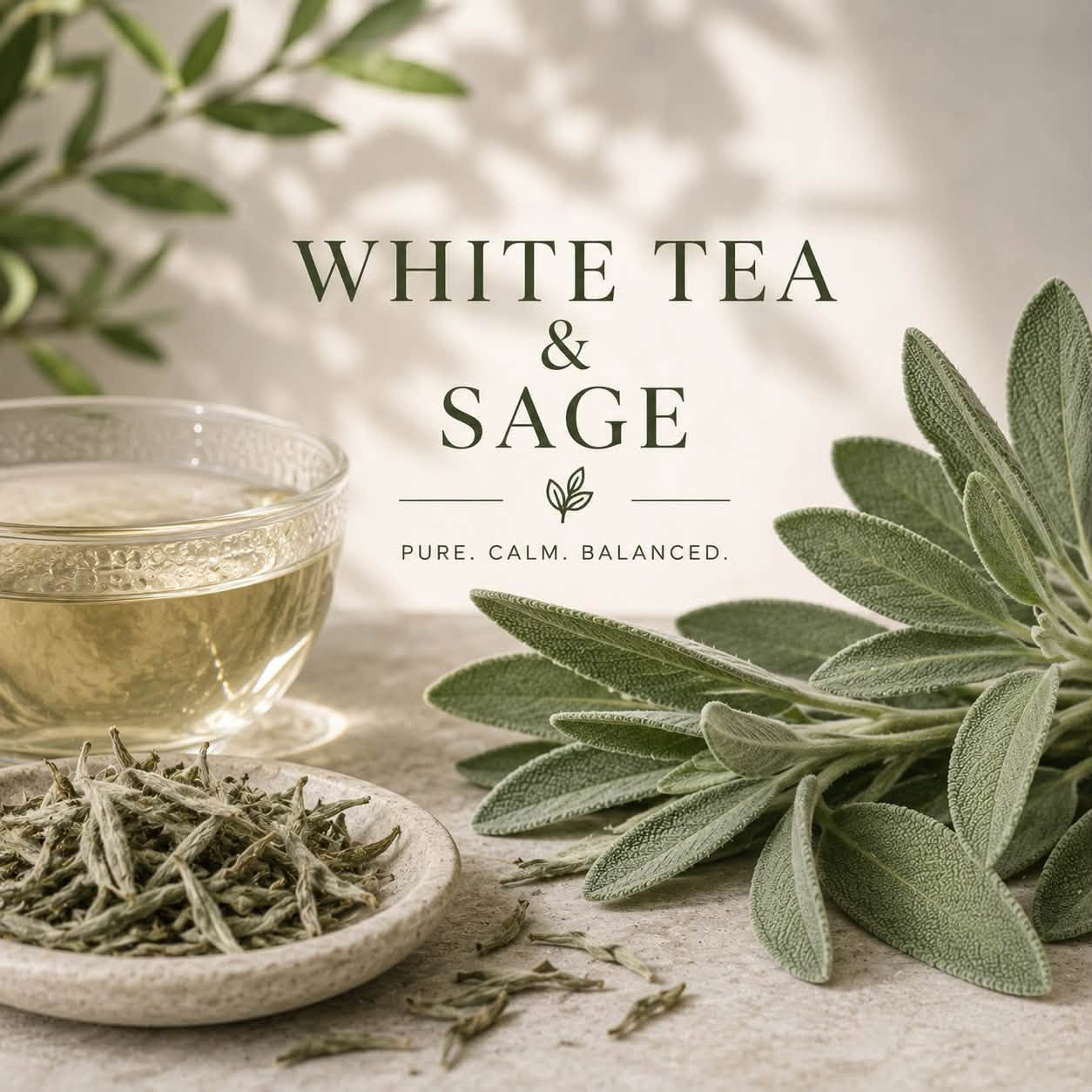 BODY OIL - Nourishing White Tea + Sage