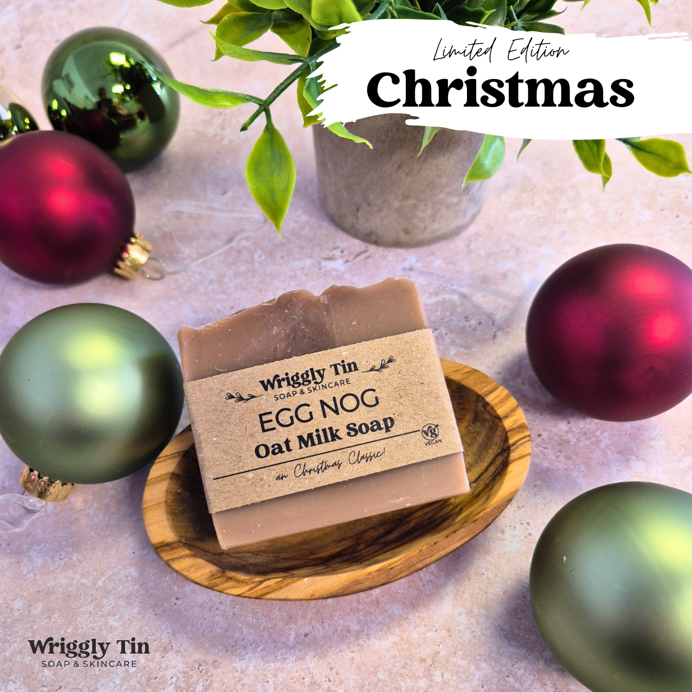 EGG NOG - Oat Milk Soap (VEGAN)