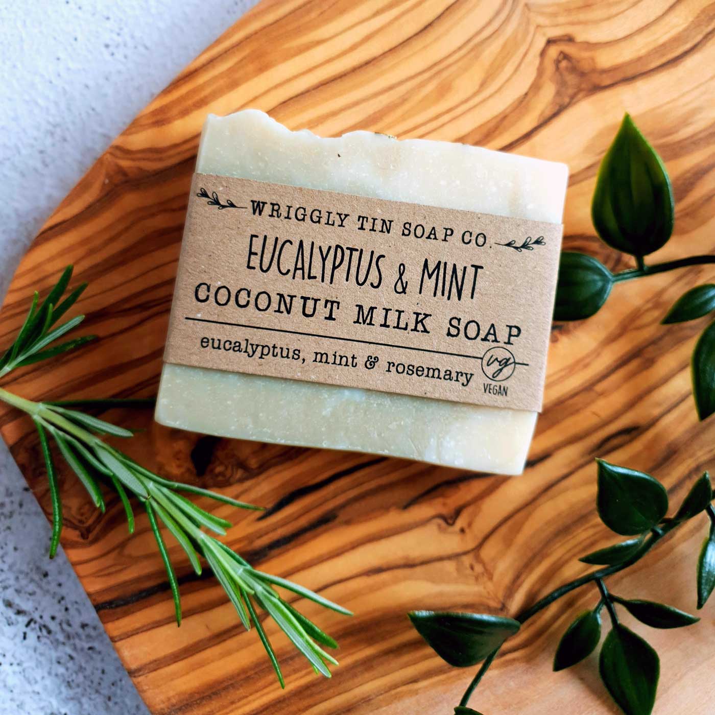 EUCALYPTUS & MINT - Coconut Milk Soap (vegan)